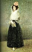 Francisco de Goya the marquesa de  la solana, c. oil painting